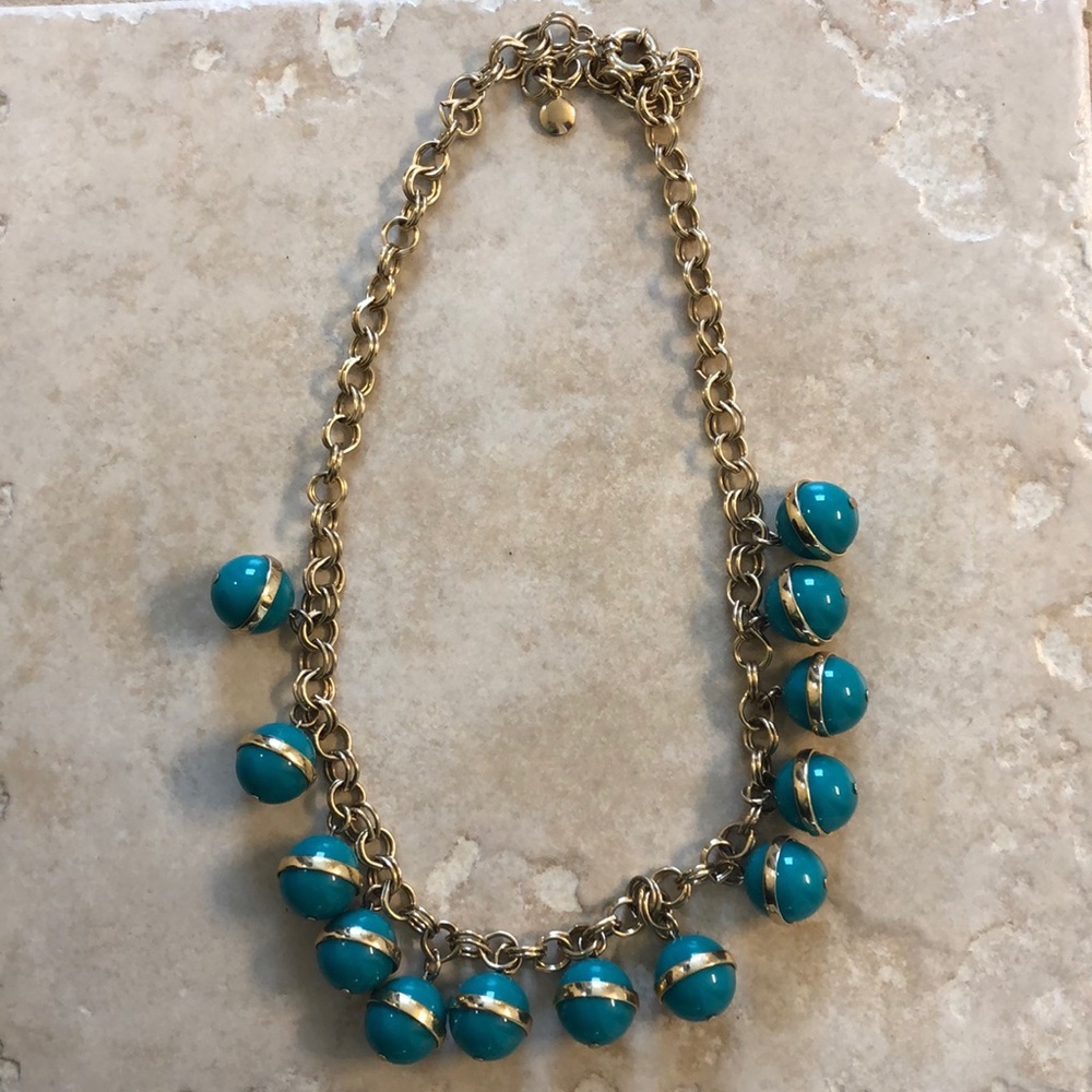 Jcrew ball statement necklace